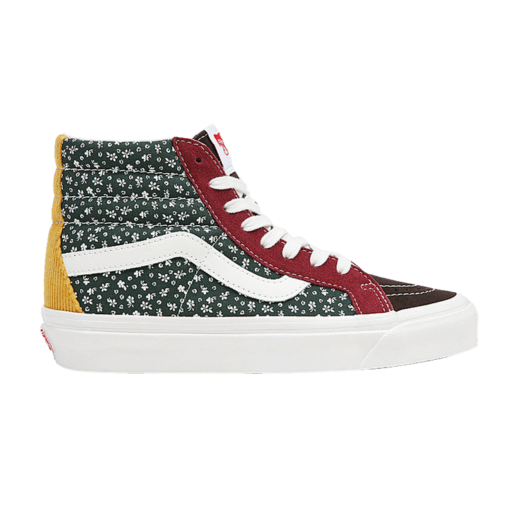 Vans Sk8-Hi 38 DX 'OG Corduroy Floral' — Og Cord/Floral Multi