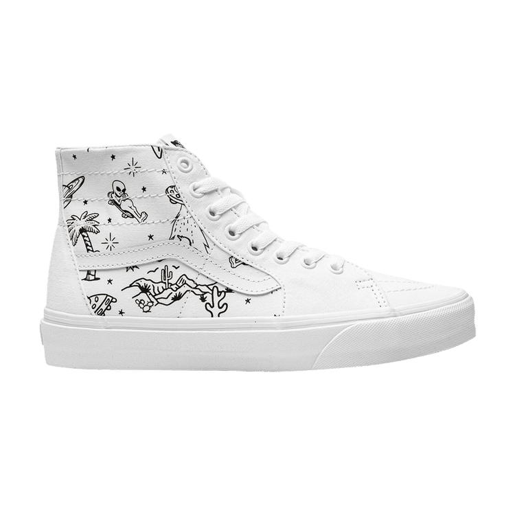 Vans Sk8-Hi Tapered 'Unidentified U-Paint' — White