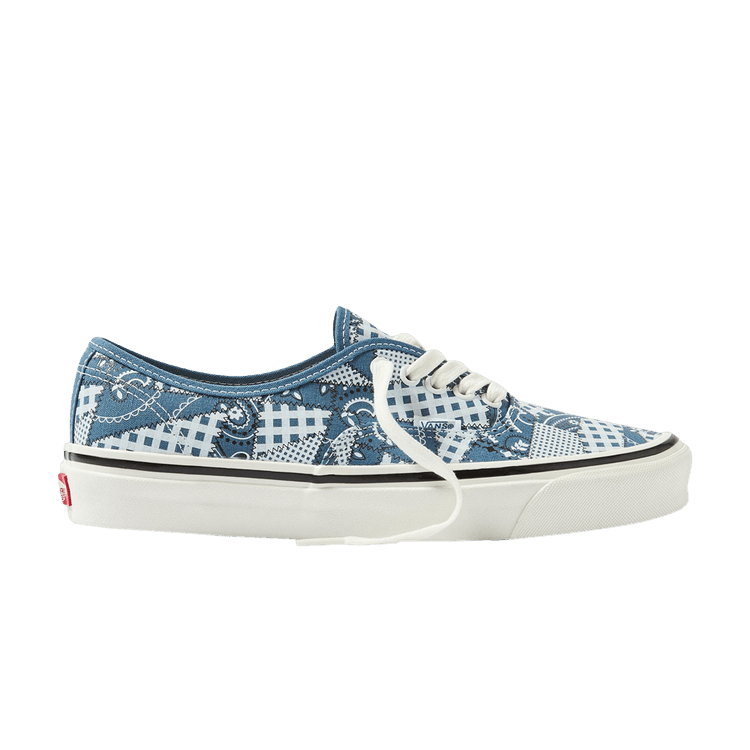 WP x Vans Authentic 44 DX 'Paisley Patchwork - True Navy' — True White/Og Navy