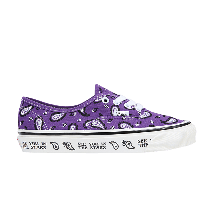 Our Legends x Vans Authentic 44 DX 'Mongoose - Purple Paisley' — Cosmic Rodeo Purple