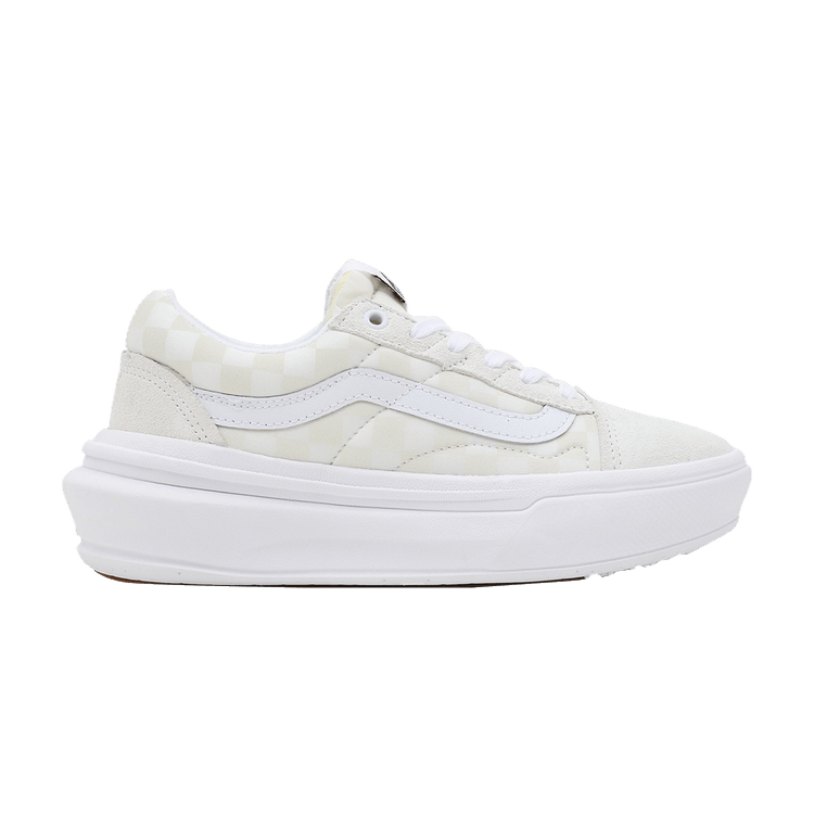 Vans Old Skool Overt ComfyCush 'Checkerboard - White' — White/Checkerboard