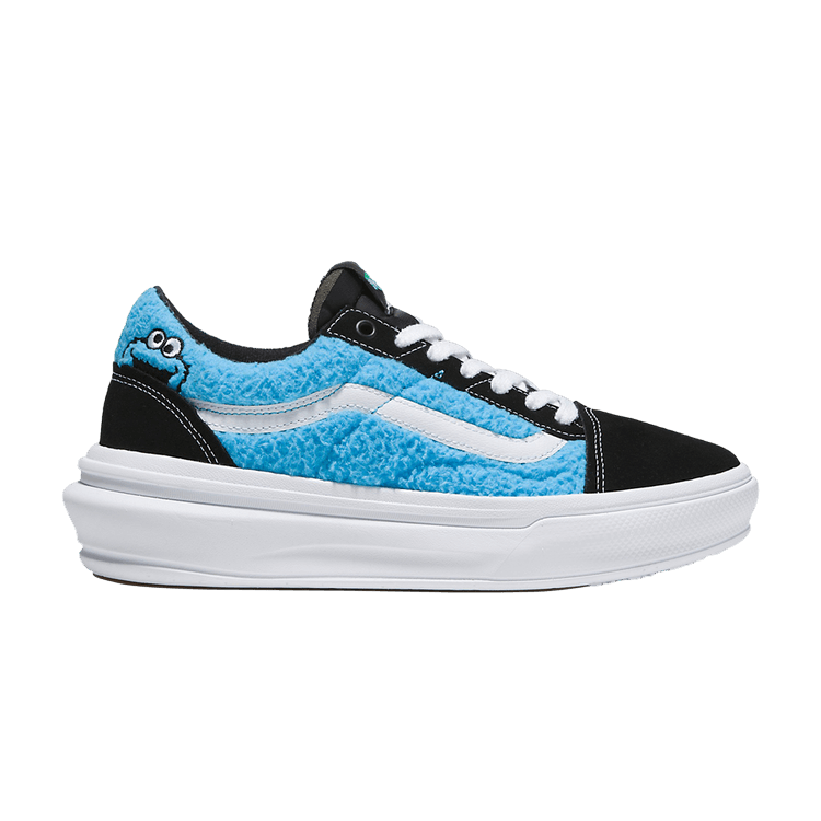 Sesame Street x Vans Old Skool Overt Comfycush 'Cookie Monster' — Blue/Black