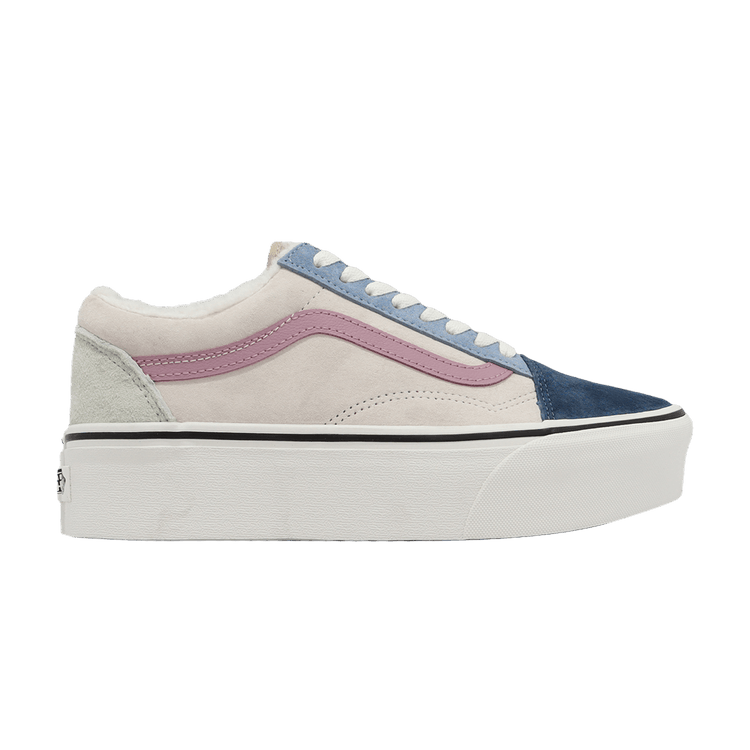 Vans Old Skool Stackform 'Pig Suede - Sherpa' — Multi-Color