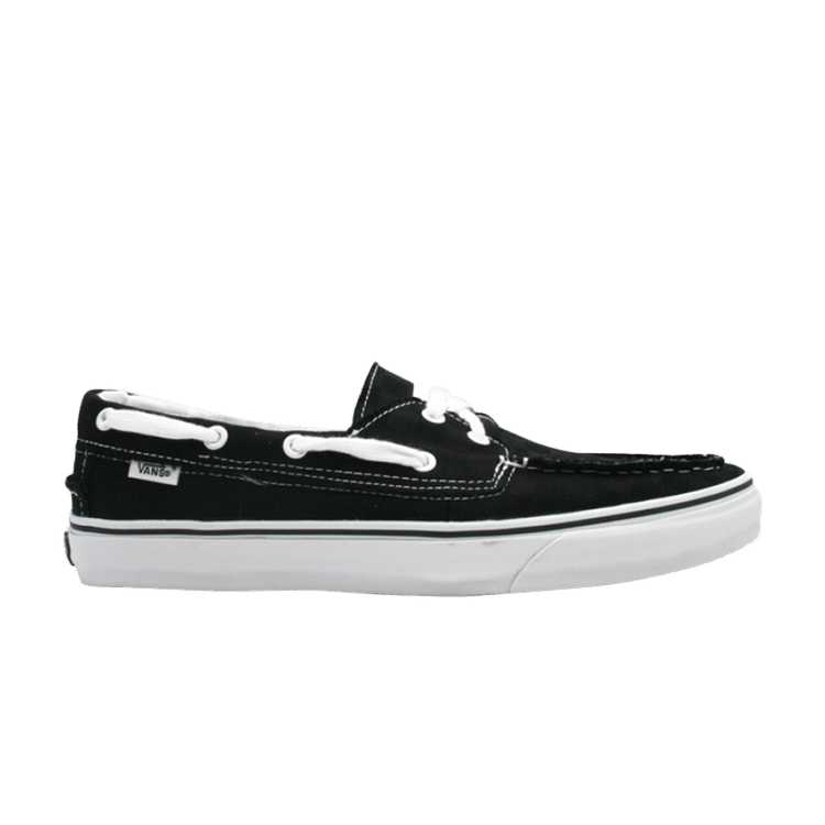 Vans Zapato Del Barco — Black/True White