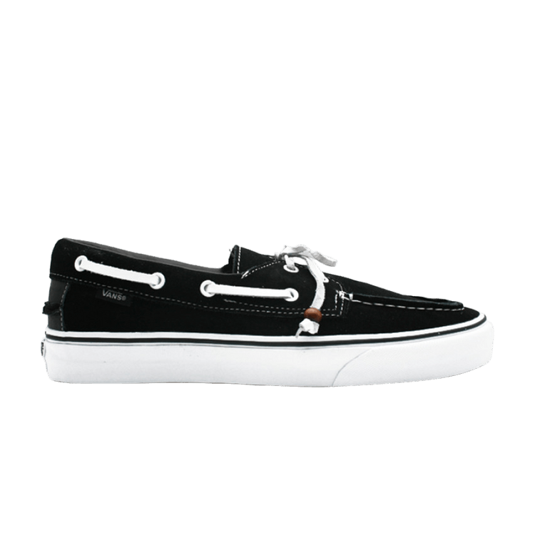 Vans Zapato Del Barco 'Suede' — Black