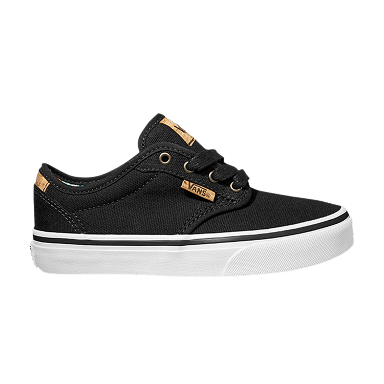 Vans Atwood Deluxe Canvas Kids 'Black' — Black/White