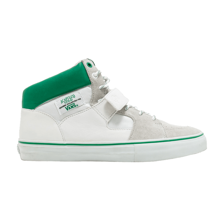 Acapulco Gold x Vans Moda Hi — White/Green Gold