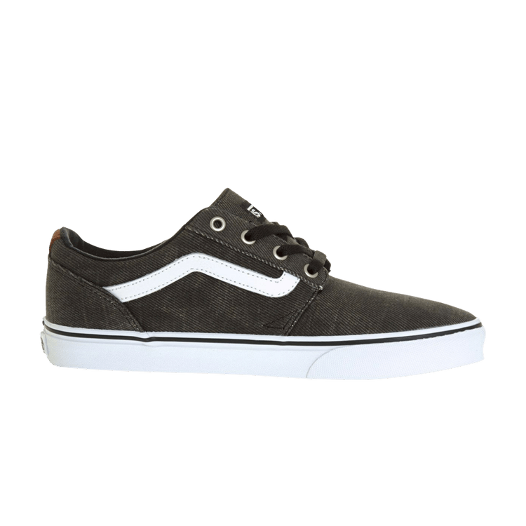 Vans Chapman Stripe 'Black Med Grey' — Black/Med Grey