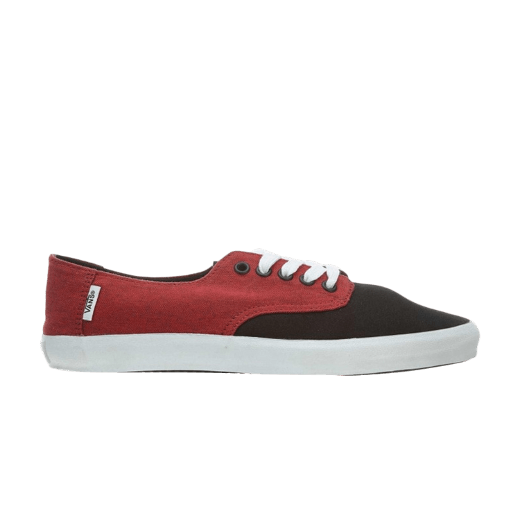 Vans Chambray Fashion 'Red Black' — (Chambray) Red/Black