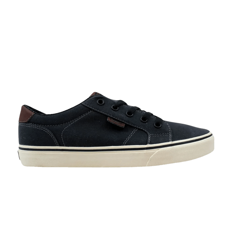 Vans Bishop Waxed Canvas 'Black Blue' — Black/Blue