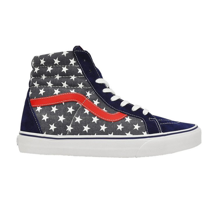Vans Sk8-Hi Reissue 'Stars & Stripes' — Dark Blue/Red/White