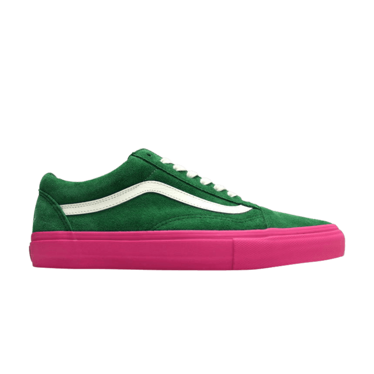 Golf Wang x Vans Old Skool Pro 'S' — Green/Pink