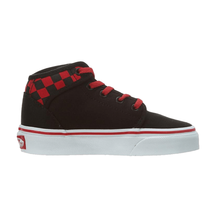 Vans 106 Mid Little Kids 'Black Red' — Black/Red