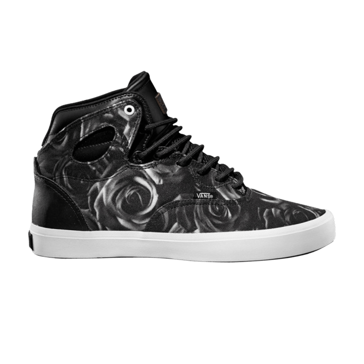 Vans Bushwick 'Black Rose' — Black/White