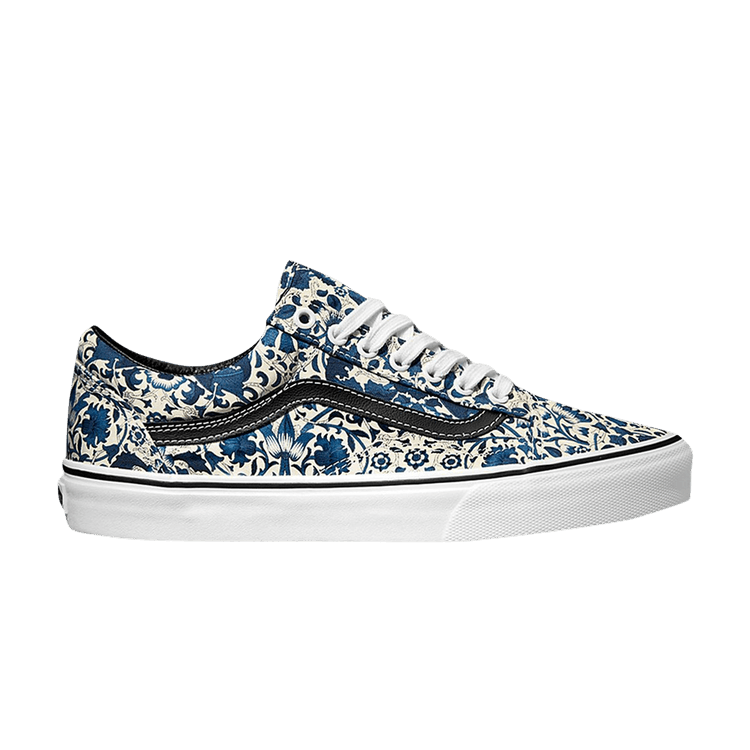Liberty of London x Vans Old Skool 'Floral Vines' — Blue/True White