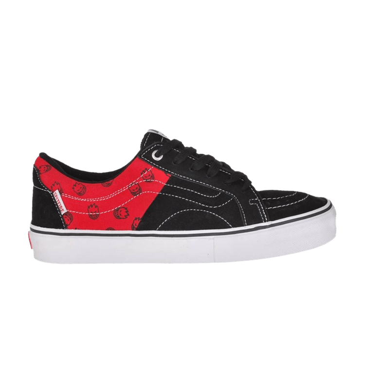 Spitfire x Vans AV Native American Low 'Flame Red' — Black/Flame Red