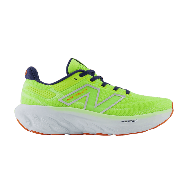 New Balance Wmns Fresh Foam X 1080v13 'TCS NYC Marathon - Thirty Watt' — Thirty Watt/Bleached Lime Glow/Navy