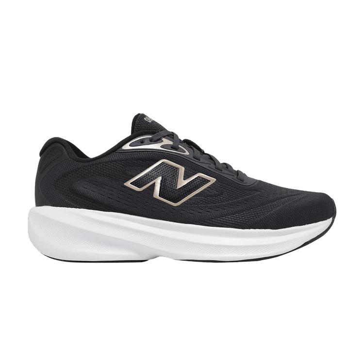 New Balance Wmns Fresh Foam 680 V9 D Wide 'Black Gold' — Black/Gold