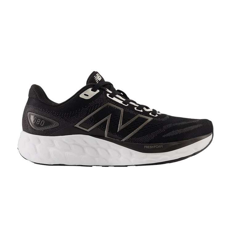 New Balance Wmns Fresh Foam 680v8 'Black Light Gold Metallic' — Black/Light Gold Metallic/Black Metallic