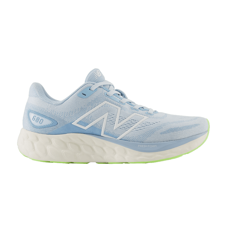 New Balance Wmns Fresh Foam 680v8 Wide 'Quarry Blue Sea Salt' — Quarry Blue/Chrome Blue/Sea Salt
