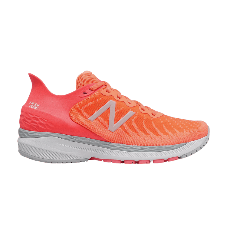 New Balance Wmns Fresh Foam 860v11 2E Wide 'Citrus' — Citrus/Vivid Coral