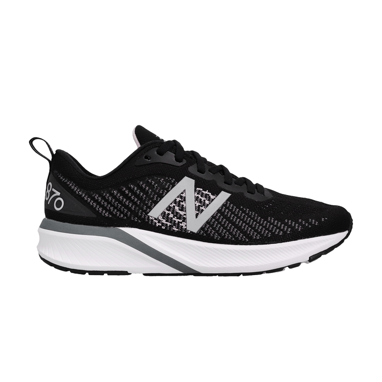 New Balance Wmns 870 Wide 'Black White' — Black/White