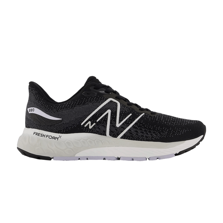 New Balance Wmns Fresh Foam X 880v12 'Black Steel' — Black/Violet Haze/Steel