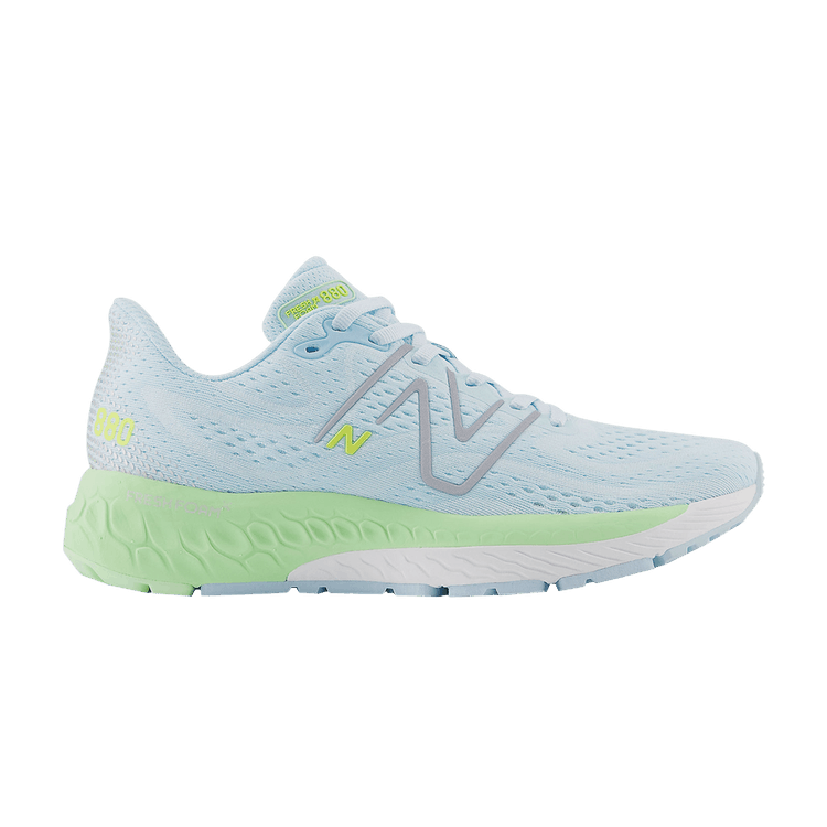 New Balance Wmns Fresh Foam X 880v13 2A Wide 'Blue Green Aura' — Blue/Green Aura/Silver Metallic