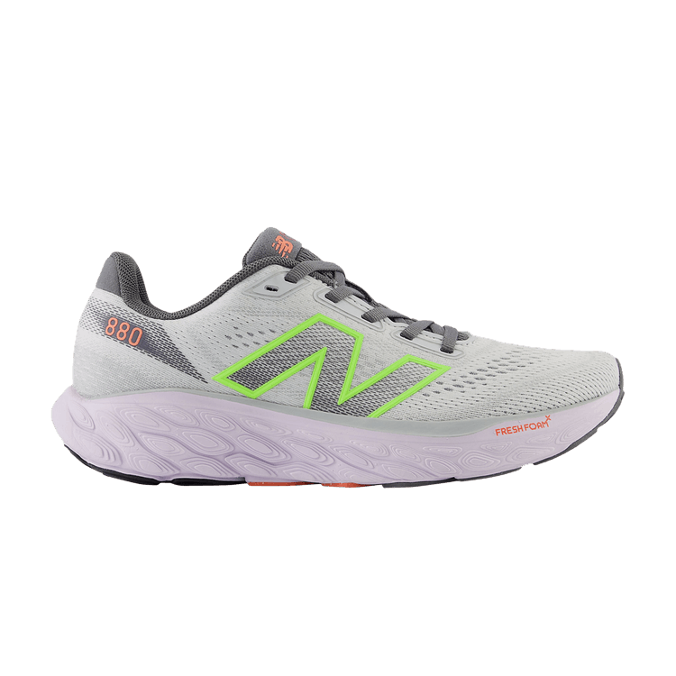 New Balance Wmns Fresh Foam X 880v14 2A Narrow 'Grey Matter Bleached Lime Glow' — Grey Matter/Taro/Bleached Lime Glow