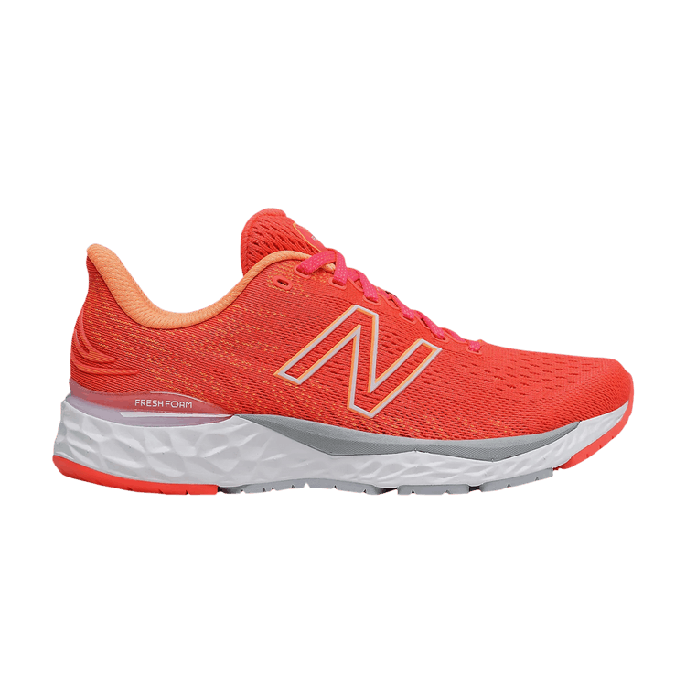 New Balance Wmns Fresh Foam 880v11 2A Wide 'Vivid Coral' — Vivid Coral/Citrus Punch
