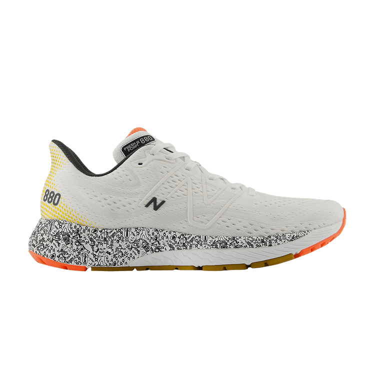 New Balance Wmns Fresh Foam X 880v13 'White Grapefruit' — White/Grapefruit