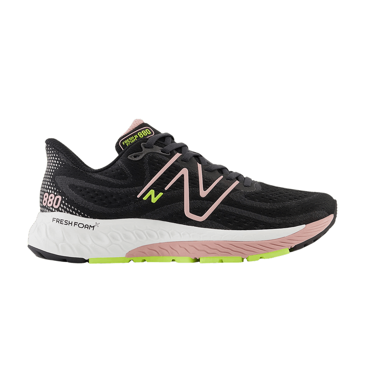 New Balance Wmns Fresh Foam X 880v13 Wide 'Black Pink Moon' — Black/Pink Moon