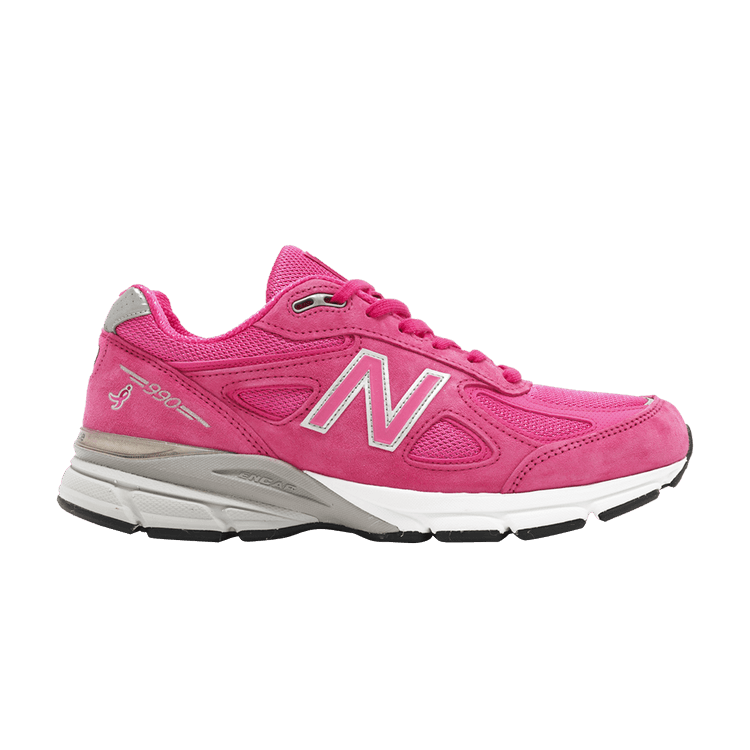 New Balance Wmns 990v4 Made in USA Wide 'Pink Ribbon' — Komen Pink