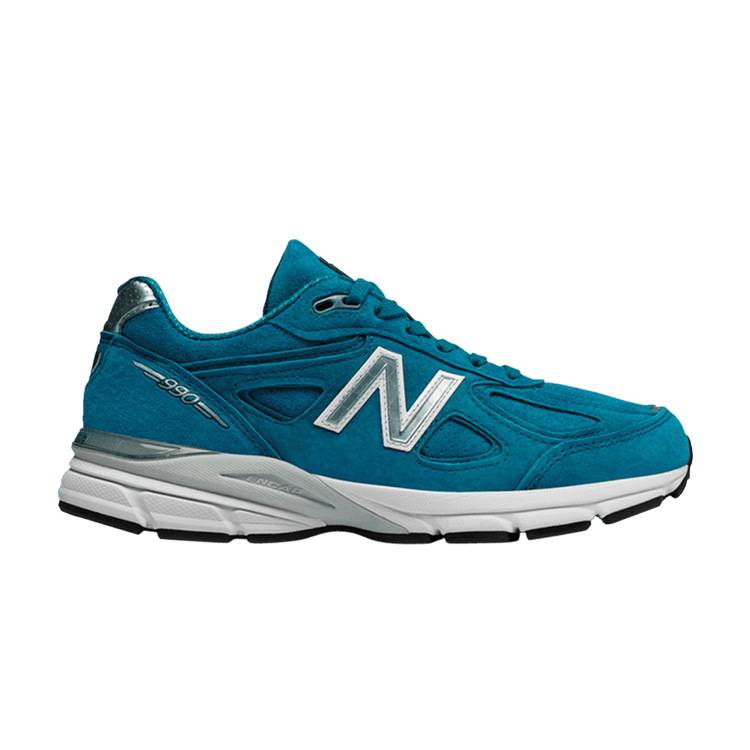 New Balance Wmns 990v4 Made in USA 'Lake Blue' — Lake Blue/Silver