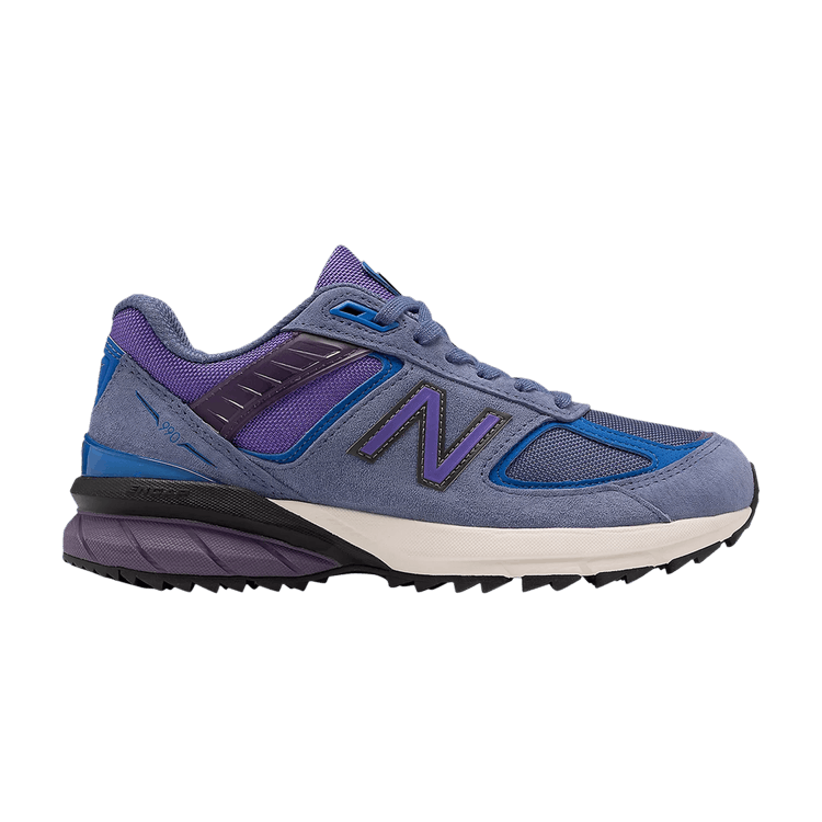 New Balance Wmns 990v5 Trail Made in USA 2E Wide 'Magnetic Blue' — Magnetic Blue/Cobalt Blue