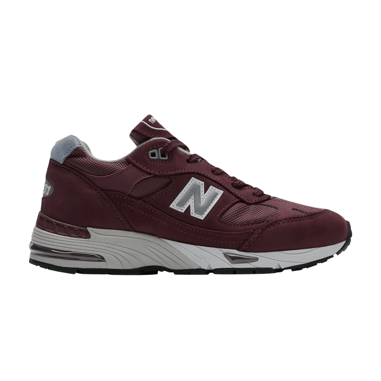 New Balance Wmns 991 Made in England 'Burgundy' — Burgundy