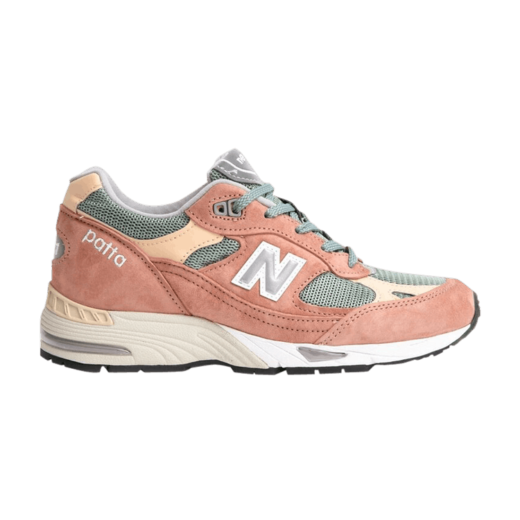 New Balance Patta x Wmns 991 Made in England 'Dusty Pink' — Dusty Pink/Light Petrol