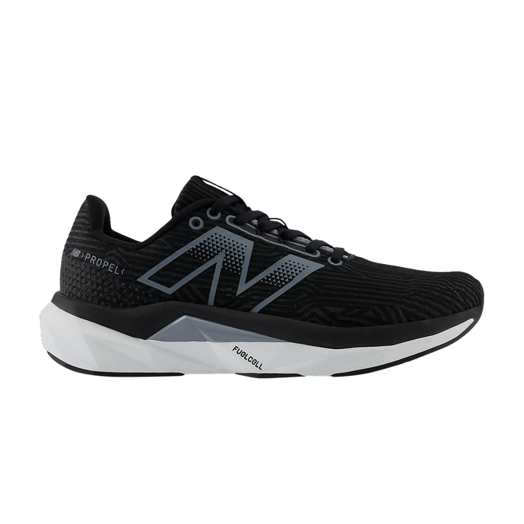 New Balance Wmns FuelCell Propel v5 Wide 'Black Steel White' — Black/Steel/White