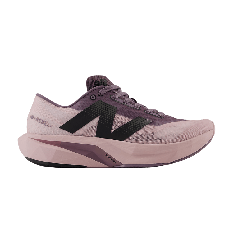 New Balance Wmns FuelCell Rebel v4 'Twilight Haze Dark Ice Wine' — Twilight Haze/Dark Ice Wine/Black