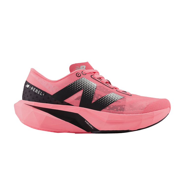 New Balance Wmns FuelCell Rebel v4 'Ultra Pink' — Ultra Pink/White/Black