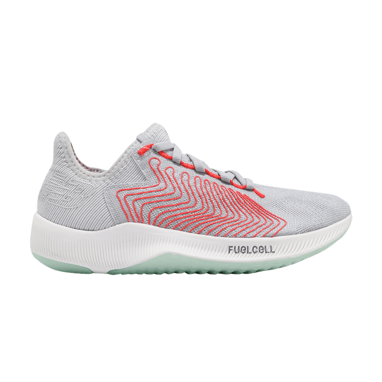 New Balance Wmns FuelCell Rebel 'Light Aluminum Neo Flame' — Light Aluminum/Neo Flame