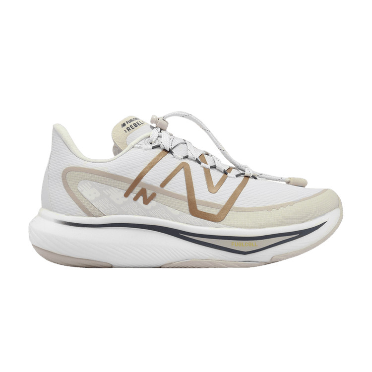 New Balance Wmns FuelCell Rebel v3 Permafrost Wide 'Moonbeam' — Moonbeam/Nimbus Cloud