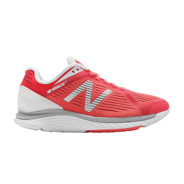 New Balance Wmns Hanzo U 2E Wide 'Pink' — Pink/White/Silver