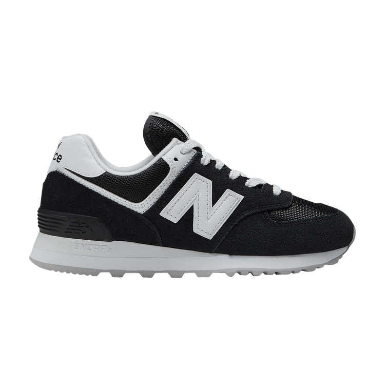 New Balance Wmns 574 'Black White' — Black/White