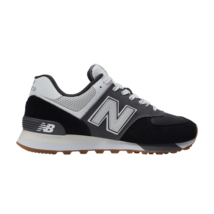 New Balance Wmns 574 'Black Marblehead' — Black/Marblehead