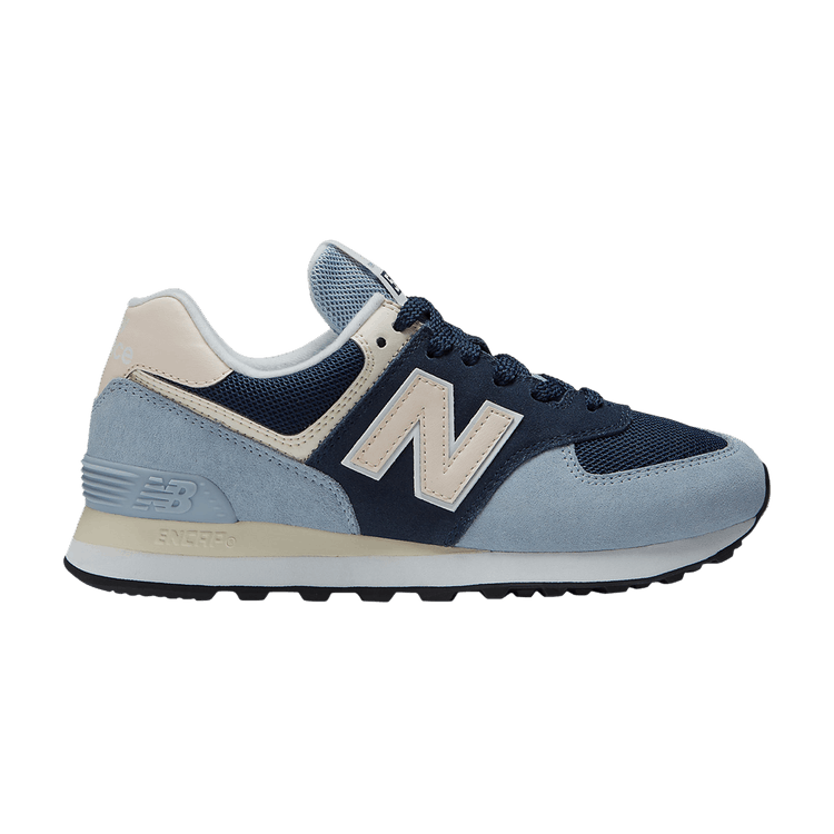 New Balance Wmns 574 'Beach Blue' — Light Blue/Navy