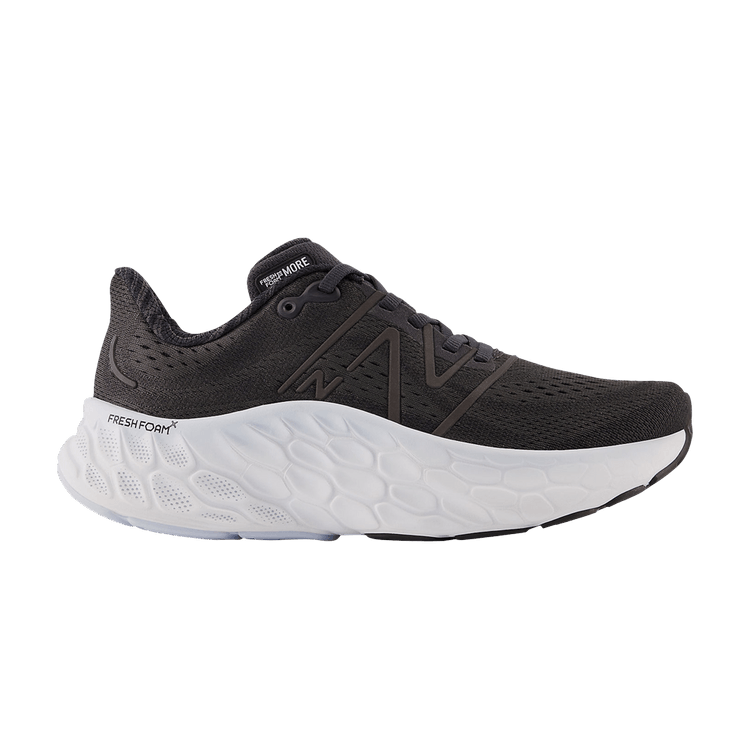New Balance Wmns Fresh Foam X More v4 Wide 'Black Starlight' — Black/Starlight