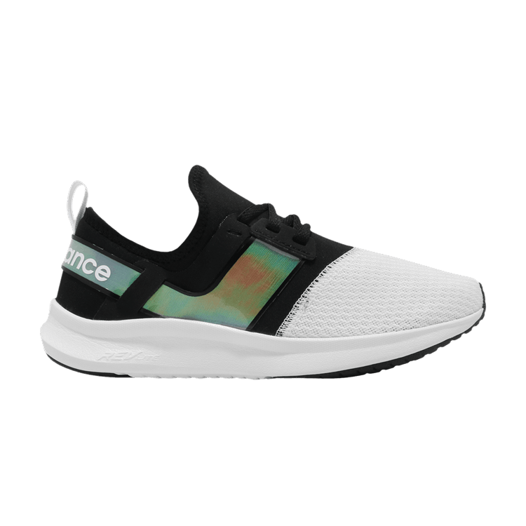 New Balance Wmns Nergize Sport Wide 'White Black' — White/Black