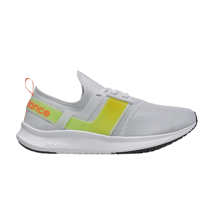 New Balance Wmns Nergize Sport Wide 'Munsell White Citra Yellow' — Munsell White/Citra Yellow