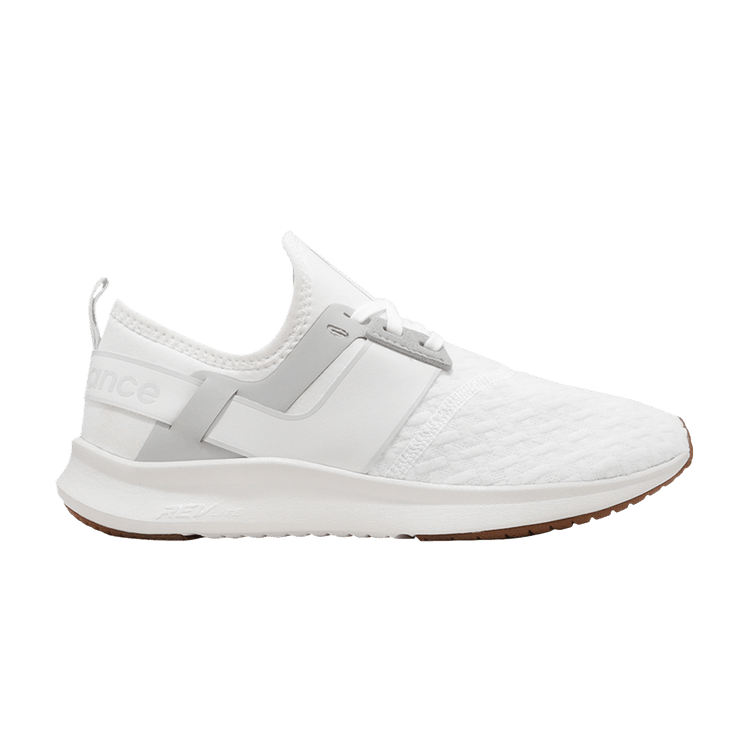 New Balance Wmns Nergize Sport Wide 'White Grey' — White/Grey